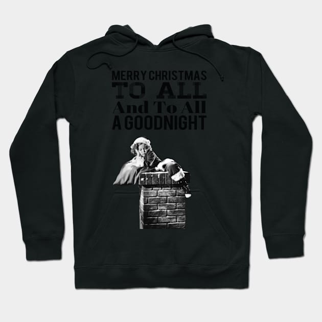 Shirley Temple Christmas Santa Hoodie by RetroSalt